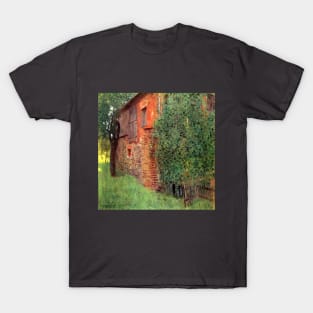 Farmhouse at Kammer by Gustav Klimt T-Shirt